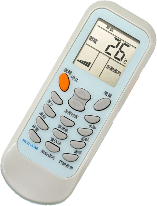 全新適用萬士益禾聯SAMPO聲寶冷氣遙控器RG10T3 RG10T1, 1個, HE-ARC-31