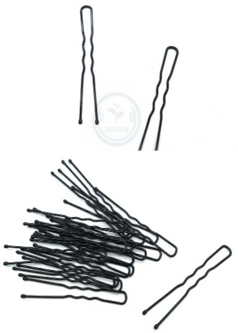 해결사의잡화점 5cm 헤어 U자형실핀 20개입 유자 헤어핀 u핀소