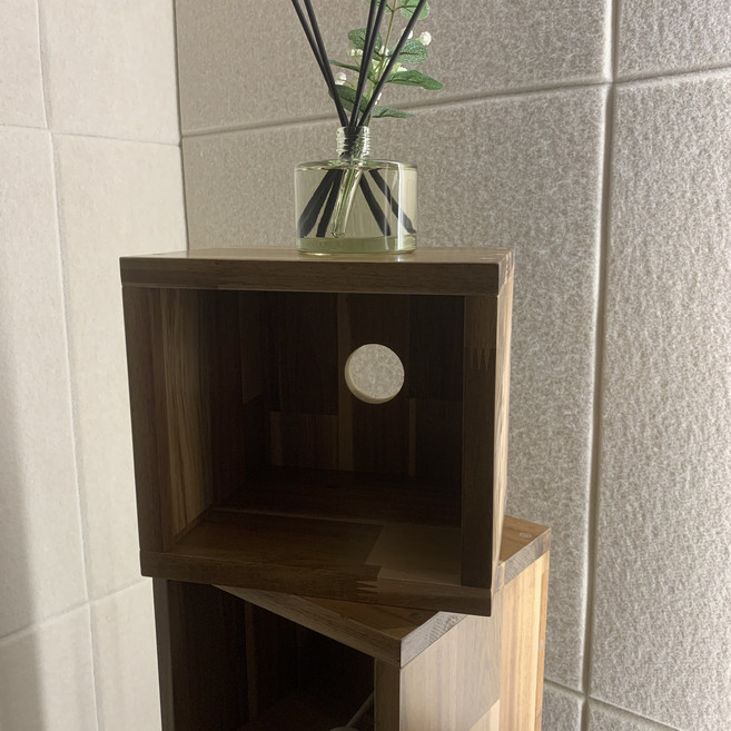 스피커스탠드 원목 아뜰리에드원 스피커거치대 스피커받침대, 1세트