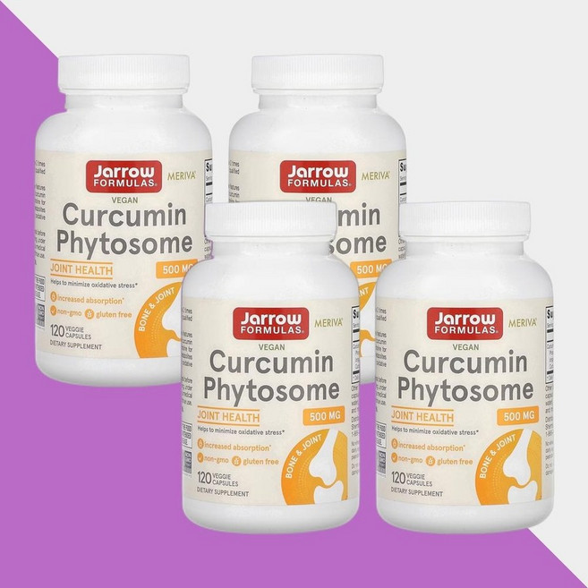 자로우 커큐민 파이토솜 500mg 120캡슐 Curcumin 4개, 120 CAPSULES