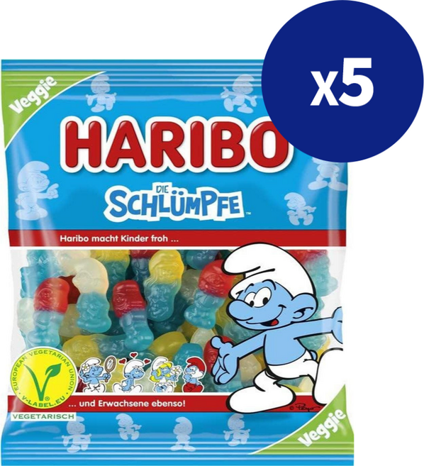 하리보 스머프 3팩 (3x200g), 5개, 175g