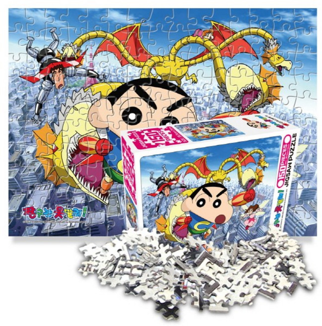 짱구는 못말려 150조각 직소 퍼즐 캐릭터 애니메이션 어린이 장난감, 1개, 히어로, 150피스