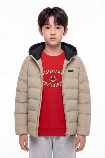 [폴햄키즈] 빠른배송 키즈 공용 경량 볼패딩 점퍼 (후드탈부착) PKF4JP3220