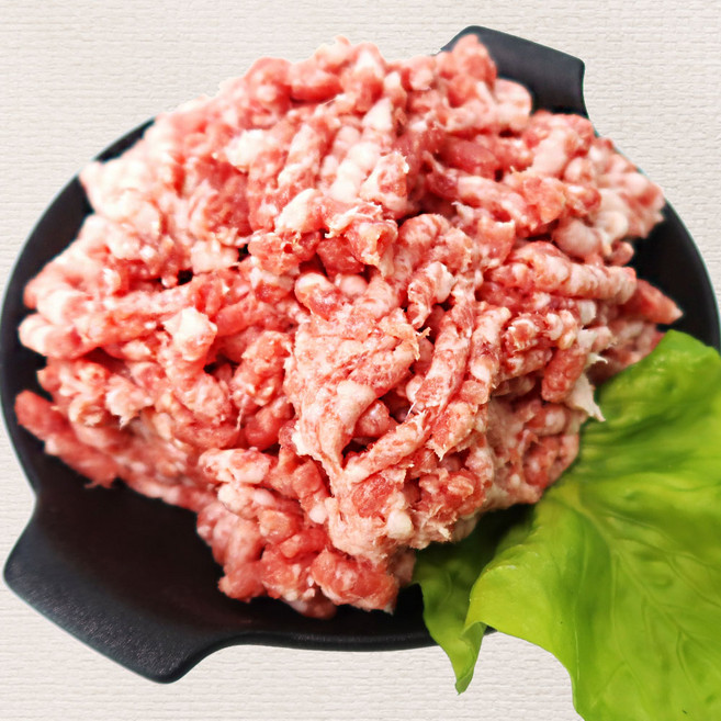 (배터짐) 떡갈비 만두용 ( 삼겹살 다짐육 ) 지방 살고기 조화 (일요일&당일발송), 2개, 1kg