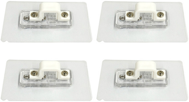 HK.SELL 빅도어 안전문 펜스 추가 스티커 4장세트 바닥고정용, 4개