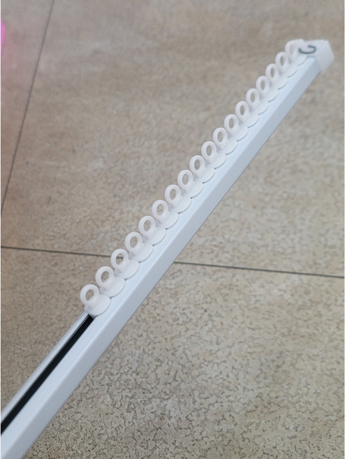 국내생산 자바라식 커튼 커텐 레일 6자(97-180cm), 8자240cm