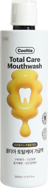 쿨티아 구강청결제, 500ml, 1개