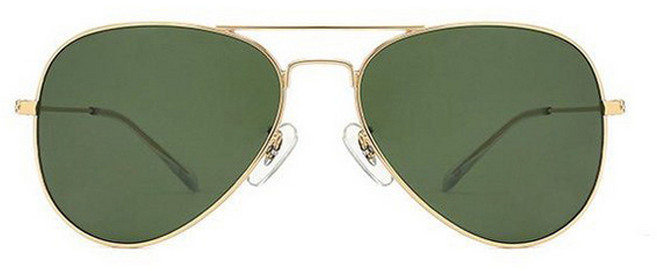 프리미엄 파일럿 항공 보잉 선글라스 유리렌즈 남녀공용