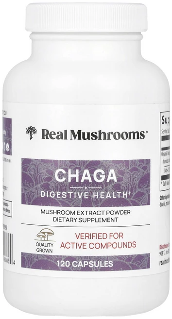 아이허브 차가버섯 버섯 추출물 분말 캡슐 120정, RMS06806, 1개 - 쿠팡