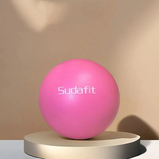 솔리드 폼 프랭킨볼 물리치료 필라테스 근육 이완 마사지 볼, 1개, 2. 4inch Pink
