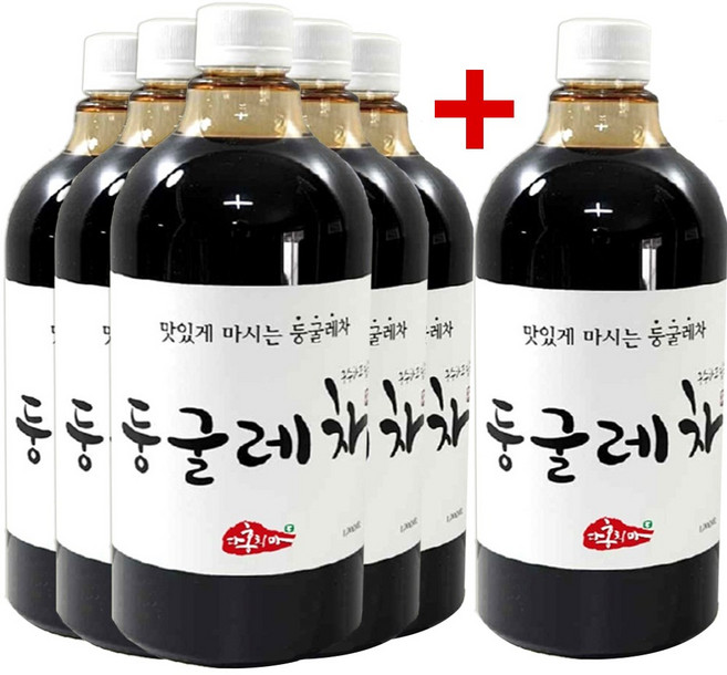 홍치마 대용량 국산 볶은 둥굴레차 원액 고농축 둥굴레 액상 1000ml 다홍치마, 6개, 1L