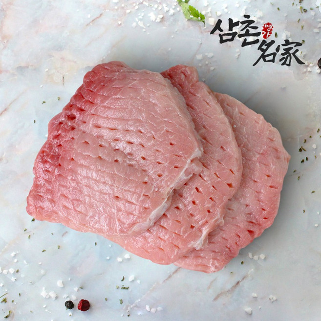 보성녹차 먹인 한돈 등심(돈까스용), 500g, 1개, 1kg