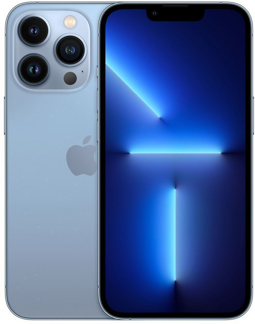 Apple 아이폰 13 Pro 자급제, 시에라 블루, 128GB