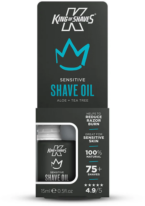 킹오브쉐이브 알파 쉐이브 오일 센시티브, 15ml, 1개