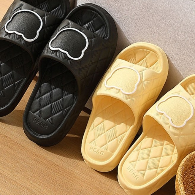 말랑 폭신 귀여운 구름 쿠션 실내화 EVA 미끄럼방지 소음방지 / 욕실화 슬리퍼 거실 사무실 화장실