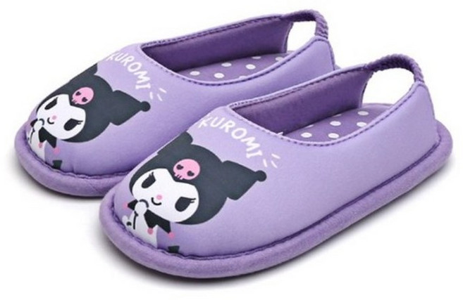 산리오 아동용 쿠로미 캔디 덧신