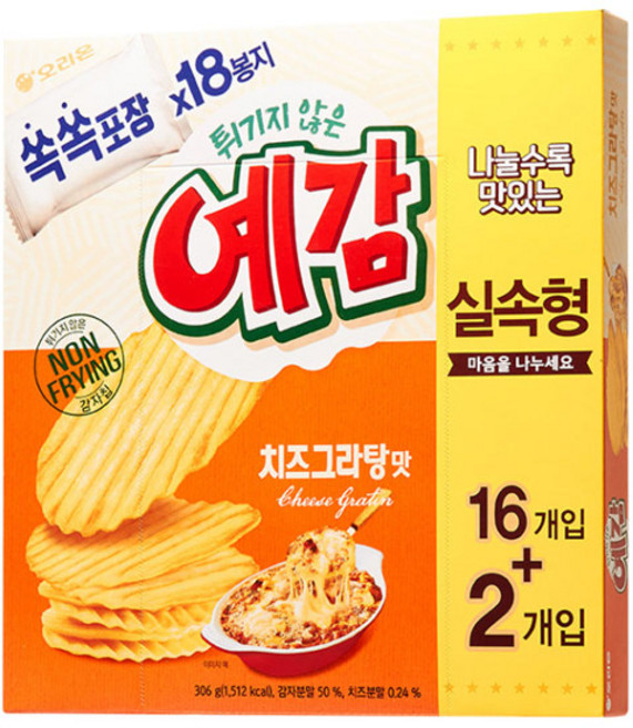 오리온 예감 치즈그라탕 306g, 1개