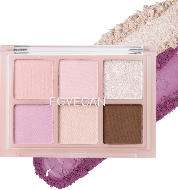 이지비건 투 아티스트 섀도우 팔레트, 02 아젤리아 부케, 1개