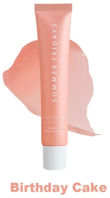여름 금요일 바닐라 베이지 립밤 모이스춰 라이징 투명한 립스틱 세트 부드러운 소프트 튜브 미러 글로스, 08 Birthday Cake
