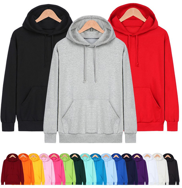 완티 베이직 특양면 후드티