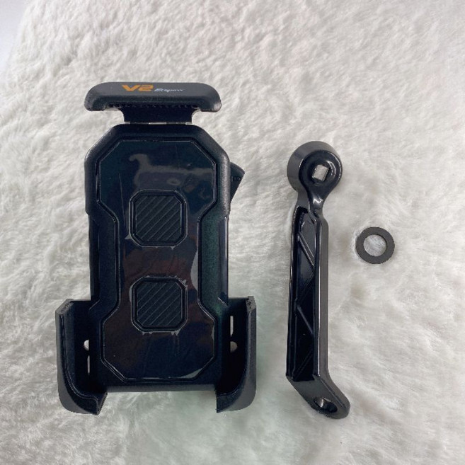APEXX V2 快取式手機架 後照鏡固定款 機車手機支架, 後視鏡款(快取式), N/A, V2手機架:後視鏡款(快取式)
