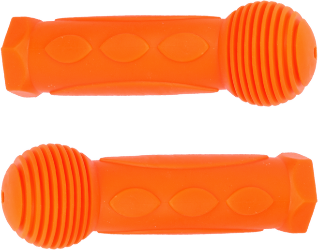 세이프웨이 어린이 킥보드 고무 손잡이, 오렌지, 1세트