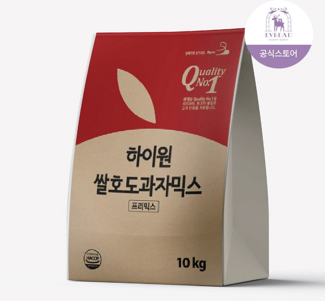 하이원 이브레드 쌀호두과자믹스 10kg 홈베이킹 업소용, 1개
