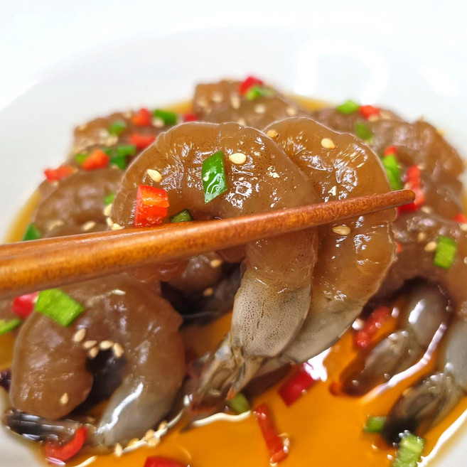 [30년전통] 순살 깐새우장 간장 새우장, 2개, 330g