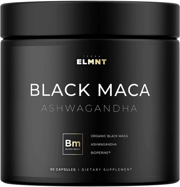 블랙마카 뿌리 40배 40000mg 아쉬와간다 6000mg 고함량 60캡슐 30일 페루산, 1개, 60정 - 쿠팡