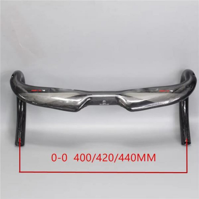 TT바 드롭바 자전거 핸들바 카본 일체형 ZIPP SL 70 탄소 섬유 로드 바이크 소형 곡선 400mm 420mm 440mm, 1) 400mm, 1개