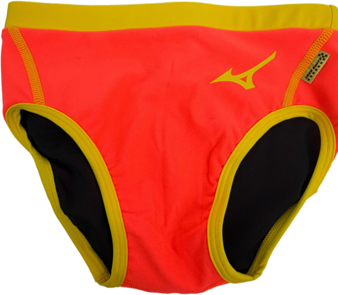 미즈노 남성 형광 배색 숏삼각 수영 팬츠N2XB806479_삼각