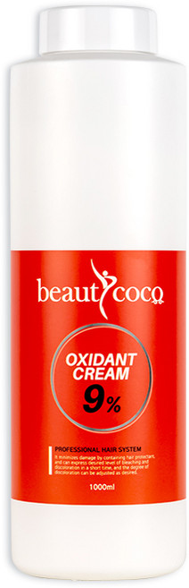 뷰티코코 산화제 9% 옥시던트 크림 1000ml, 1개, 1L