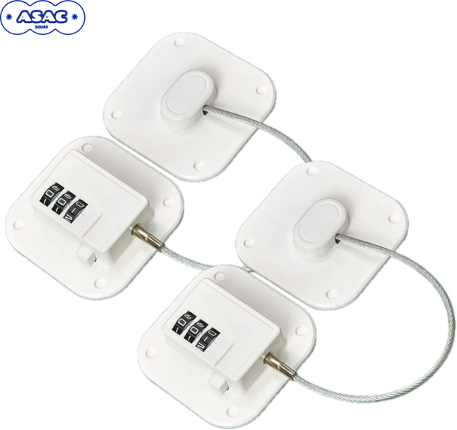 2p 냉장고 서랍장 사물함 자물쇠 시건장치 무타공 잠금장치