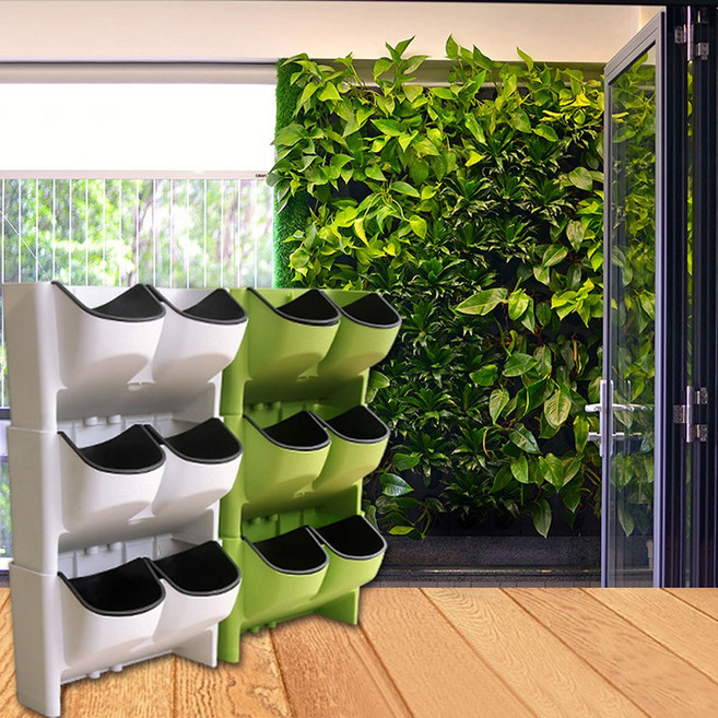 아이가든 수직정원 벽걸이화분, 그린