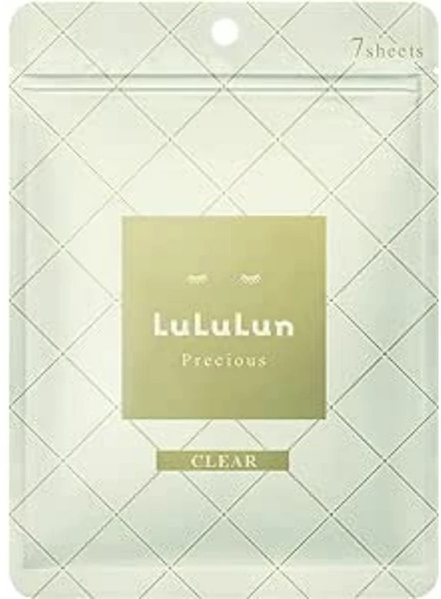 LULULUN 페이스 마스크 두꺼운 7장 루루룬 3종 보습 투명 밸런스, 1개 - 쿠팡