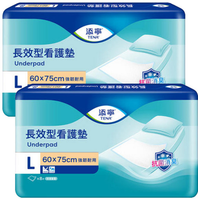 테나 위생 매트 깔개 패드, 2개