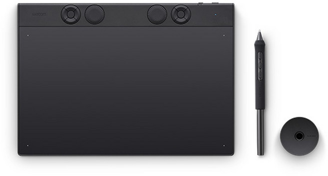 WACOM Intuos Pro medium 專業繪圖板 PTK670K0C 無線繪圖板 Pro Pen 2技術 傾斜感應 多點觸控