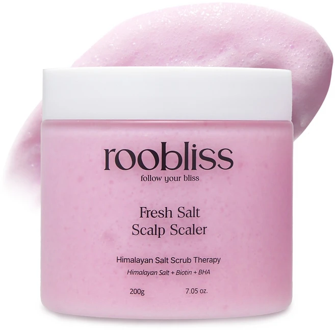 루블리스 히말라야 핑크솔트 두피 스케일러 각질 제거 스케일링 탈모 완화, 1개, 200ml - 쿠팡