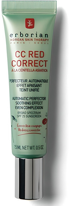 에르보리앙 레드 코렉트 CC크림 SPF25, 15ml, 1개