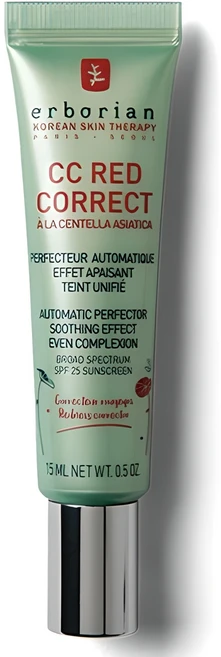 에르보리앙 레드 코렉트 CC크림 SPF25, 15ml, 1개 - 쿠팡