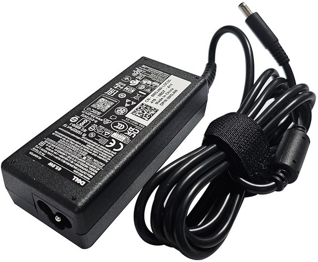 DELL 정품 노트북 어댑터 65w 팁구경 4.5x3.0 중앙핀 LA65NS2-01 충전기 3구기본제공, 어댑터 + 전원케이블, 1개