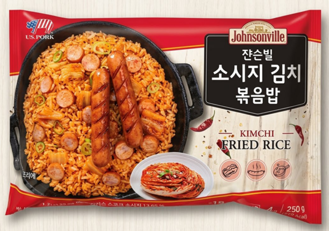 쟌슨빌 소시지 김치 볶음밥 250g 4팩