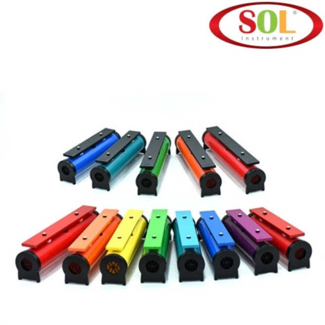 SOL 공명실로폰 13음 온음8음 HCB-8RB 반음5음 HCB-5