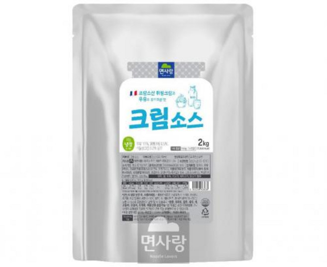 밀크크림소스 면사랑, 1개