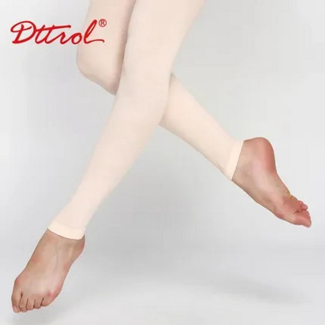 발레 댄스 스타킹 소프트 레깅스 풋리스 팬티, 색상: 1. Pink / 크기: B. SA