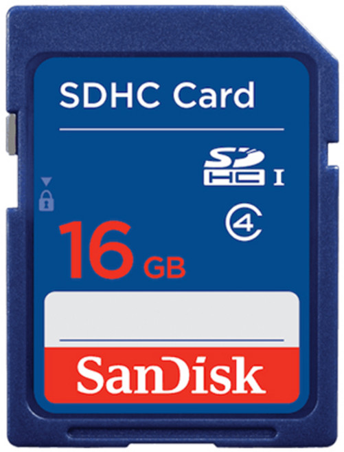 SANDISK Class 4 C4 SD HC 記憶卡 耐用 可靠, 1個, 16GB