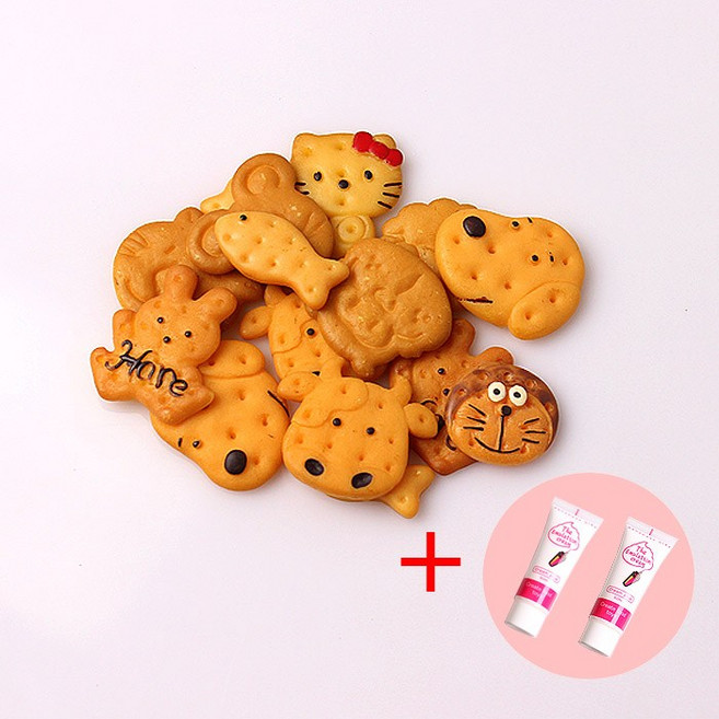 데코앤팁스 비스킷30개입+생크림2개 데코덴 파츠 핸드폰케이스꾸미기 스마트톡DIY, 1개