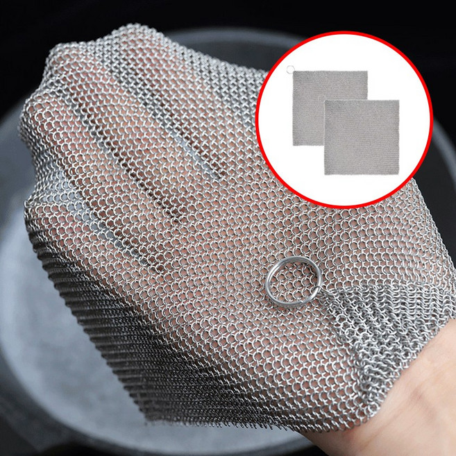 위드마스터 잘딱여 반영구 간편한 스텐링 316 철수세미, 2개, 1개입