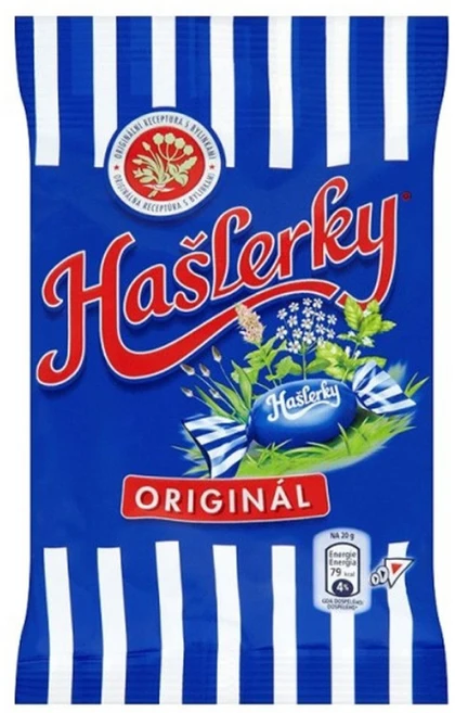 체코 전통 허브 목캔디 Haslerky 오리지널 허브 90g, 1개 - 쿠팡