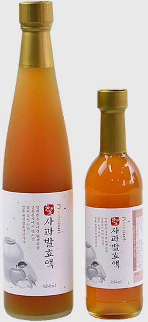 향지촌 사과발효원액 /과일청엑기스 농축액, 1개, 500ml
